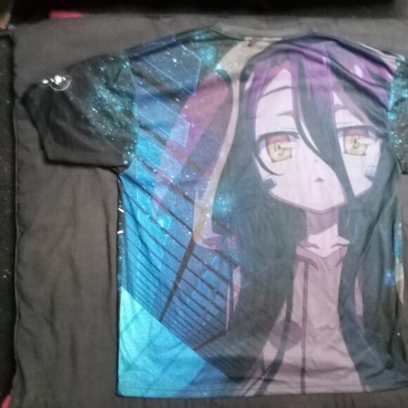 No Game No Life Zero Schwi AOP Anime Manga T-Shirt - Picture 5 of 6